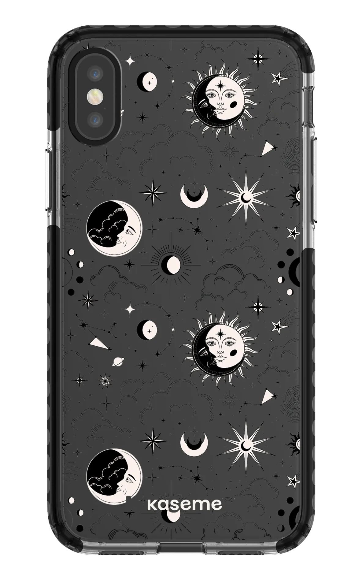 Milky Way Black Clear Case