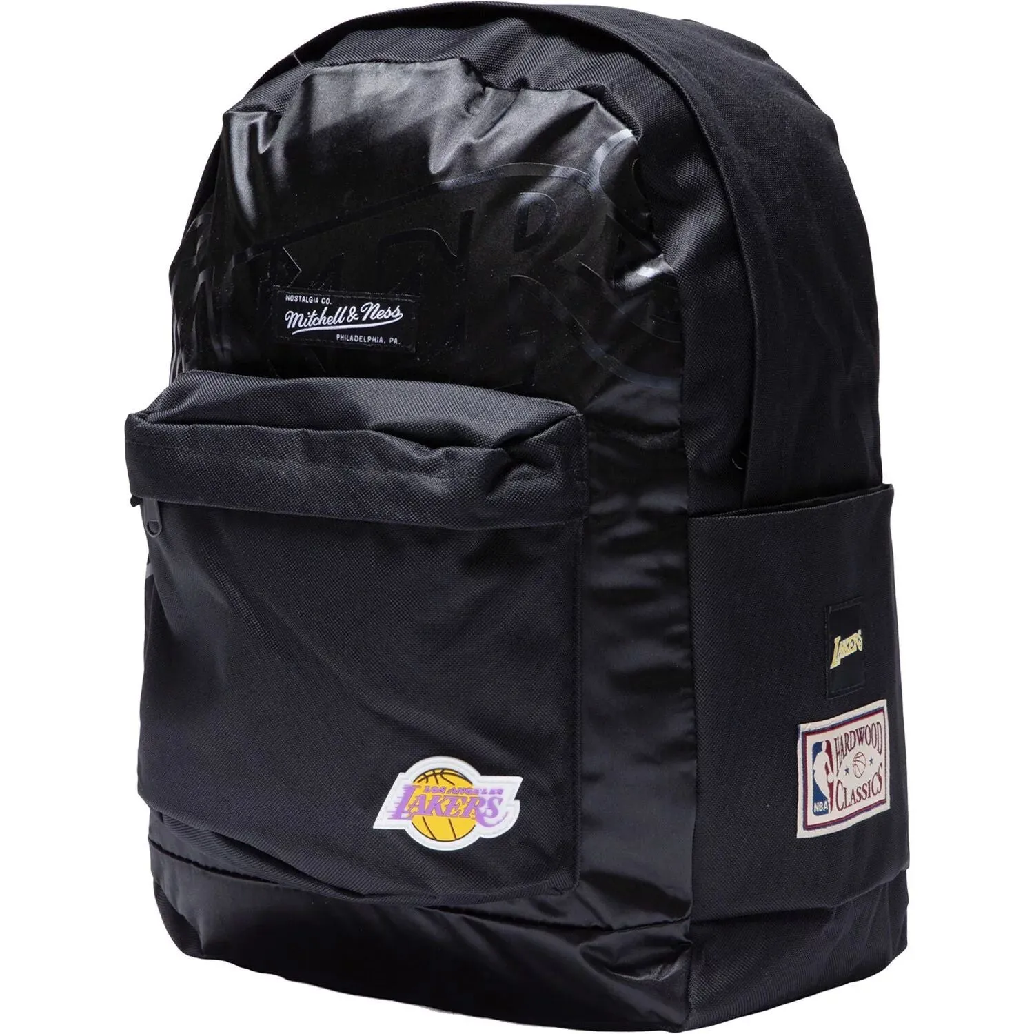 Mitchell & Ness Los Angeles Lakers Team Black Backpack