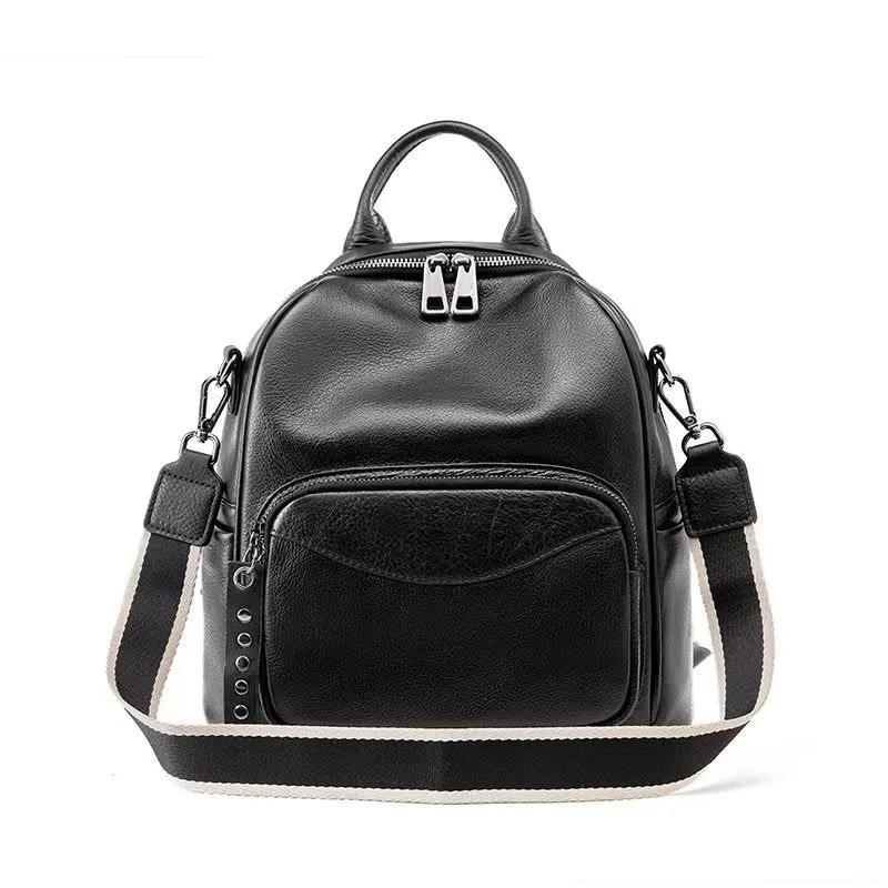 ModishLeather Zipper Backpack