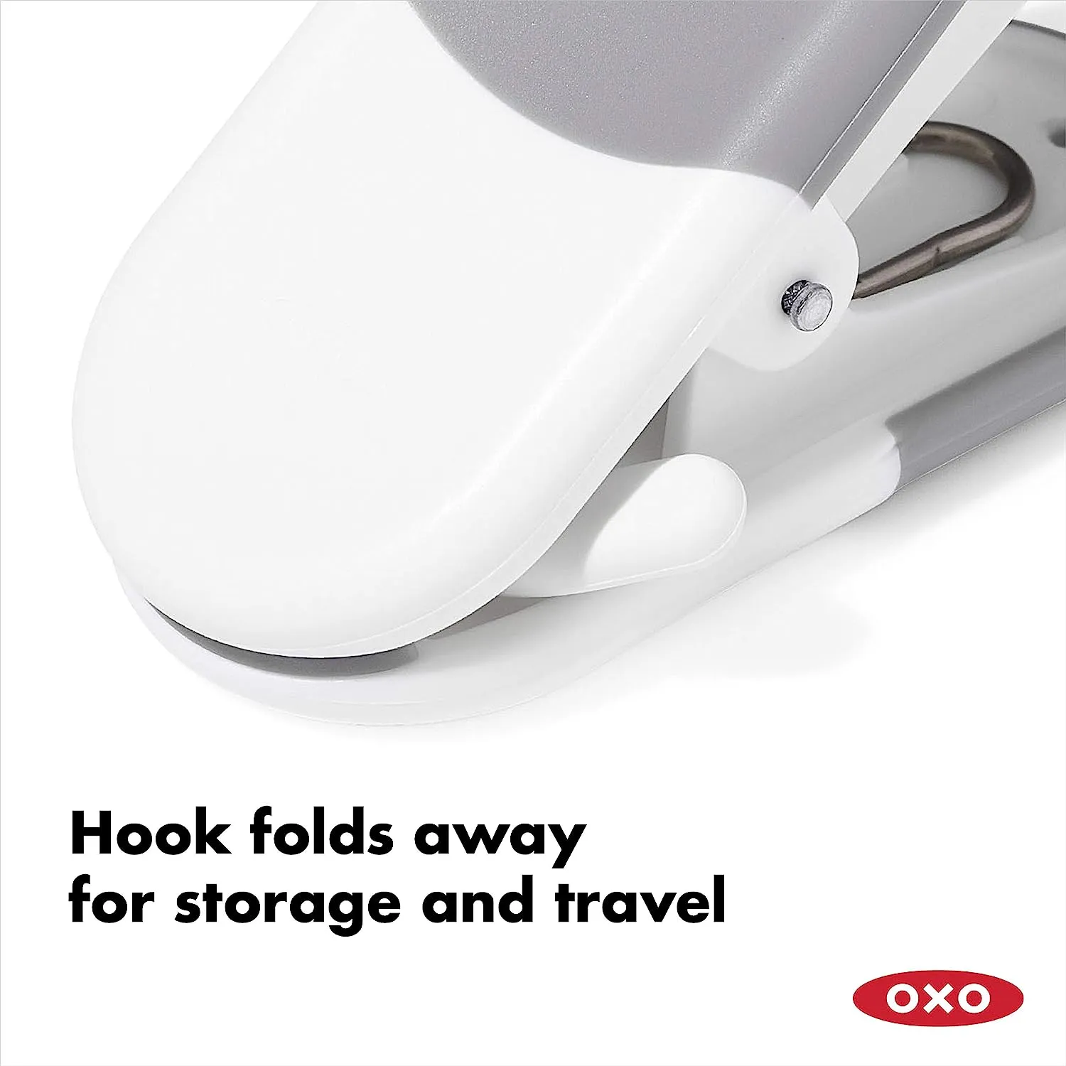 OXO Good Grips 3-Piece Clip Hanger Set – White