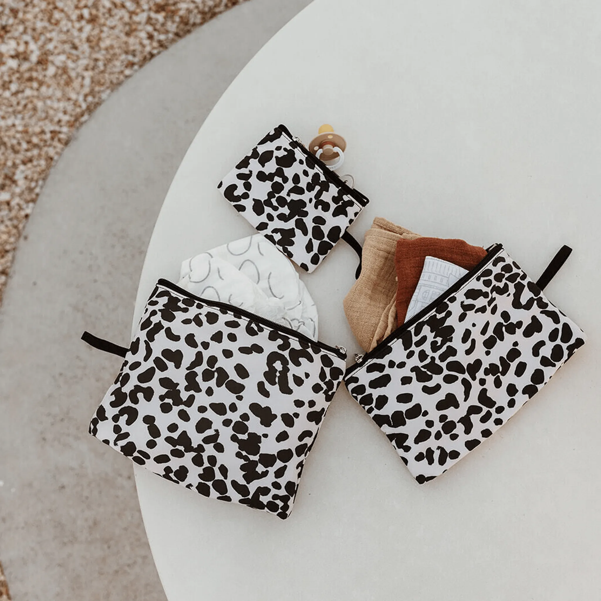 Packing Pouch Trio - Leopard