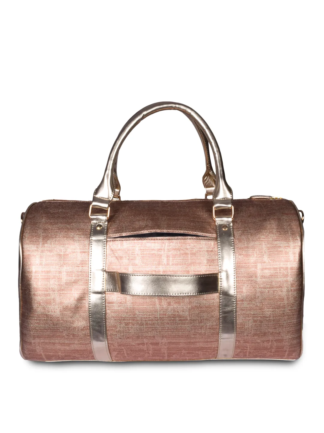 Pink & Gold Cabin Bag with Toiletry Kit - Carry on Luggage