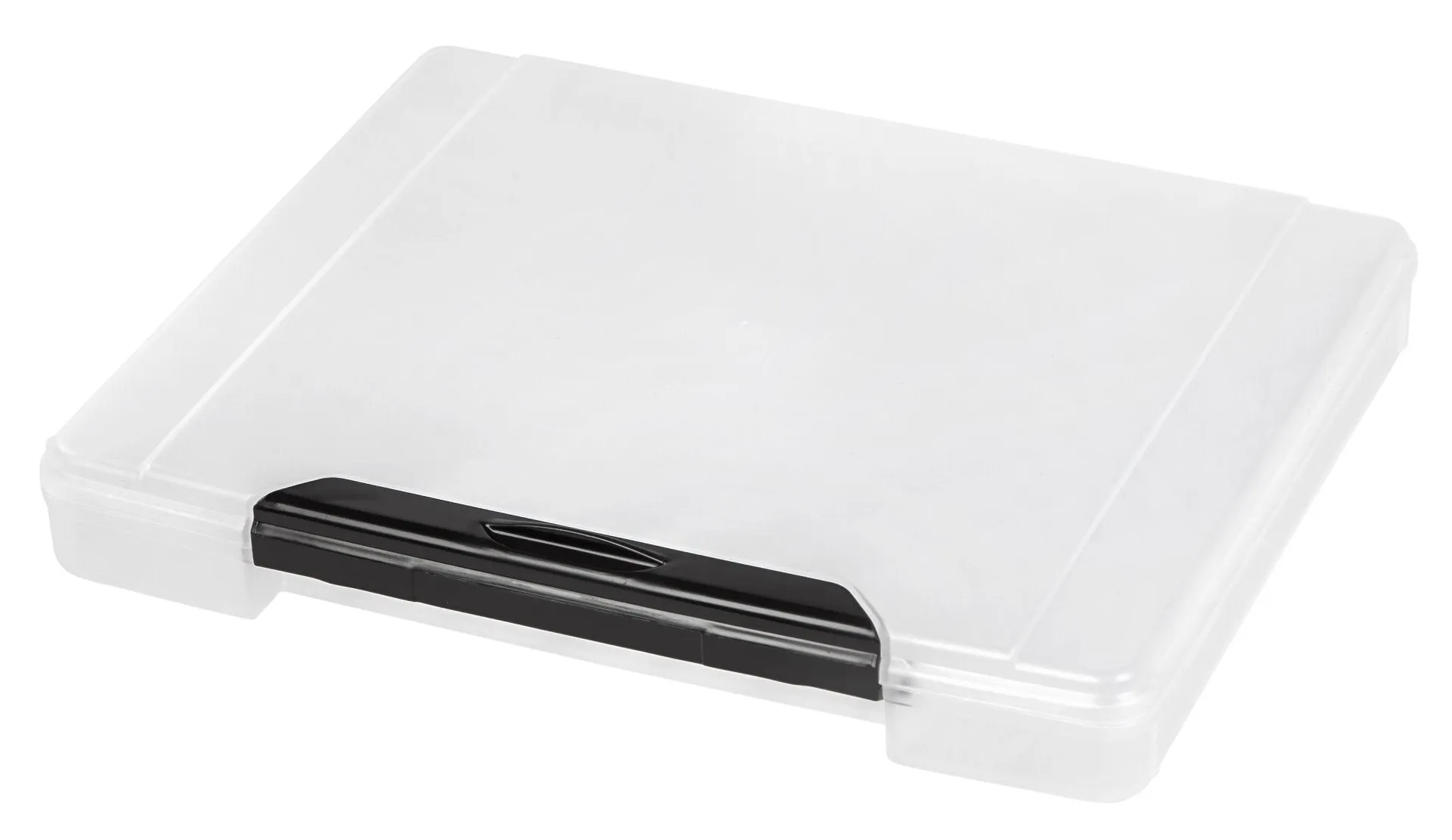 Portable Project Case with Buckle, Clear