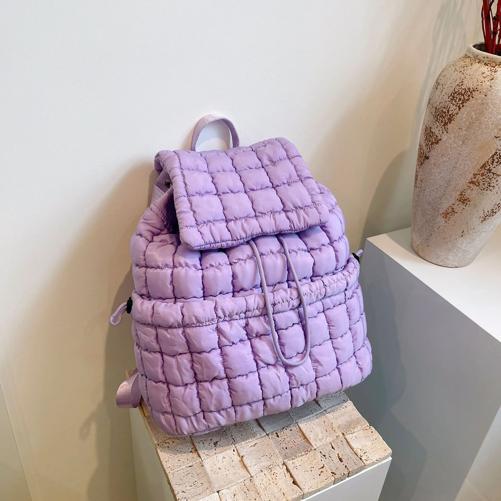 Quilted Women's Backpack