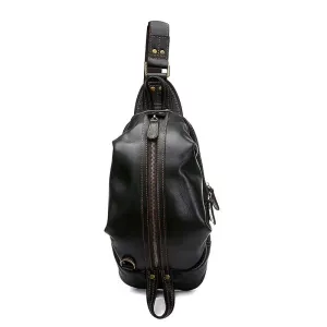 RetroLux Horse Leather Chest Bag