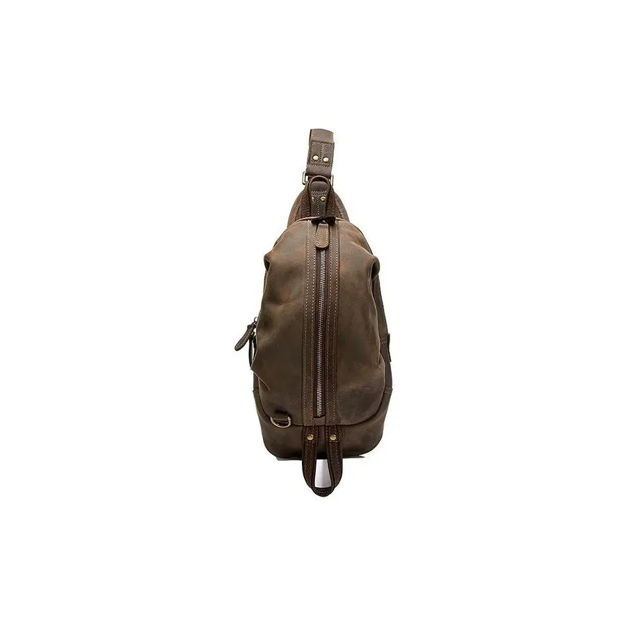 RetroLux Horse Leather Chest Bag