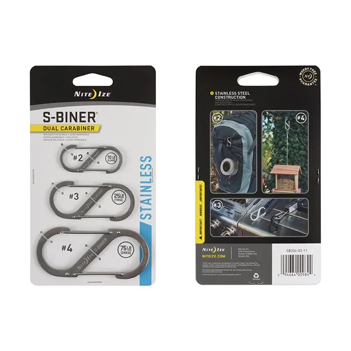 S-Biner® Dual Carabiner