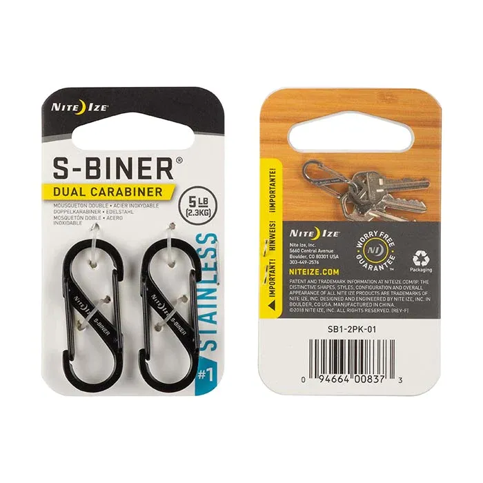 S-Biner® Dual Carabiner