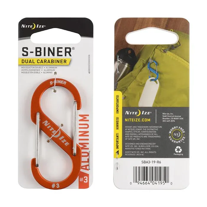 S-Biner® Dual Carabiner