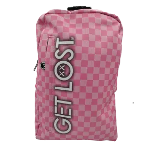 Smell Proof Premium Backpacks l PINK SQUARES