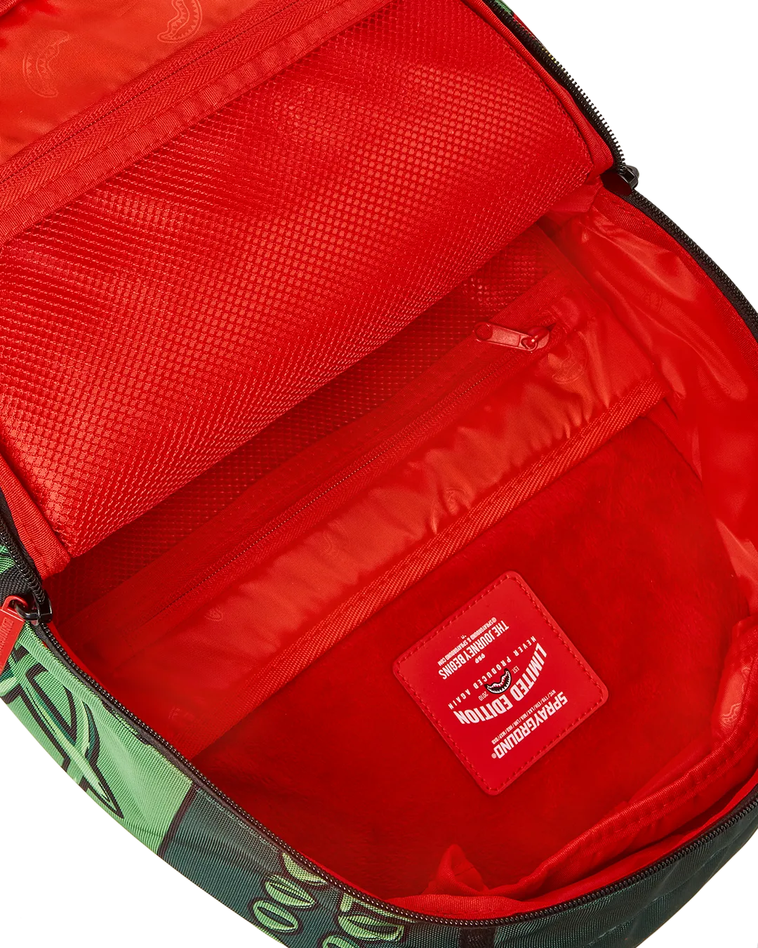 Sprayground Backpack DIABLOBEAR MONEY CHASER DLXR  Green