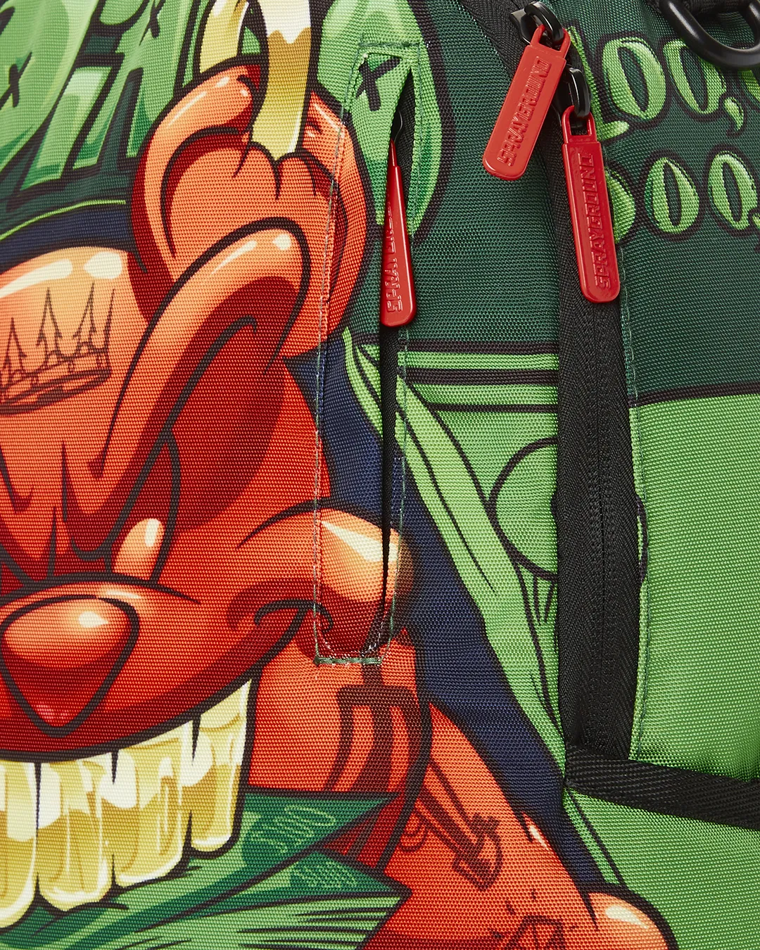 Sprayground Backpack DIABLOBEAR MONEY CHASER DLXR  Green