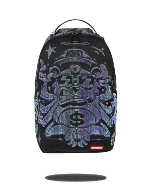 Sprayground Fiber Optics Money Tripp DLXSR Black Backpack B5205