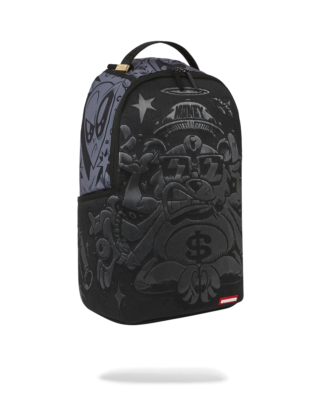 Sprayground Fiber Optics Money Tripp DLXSR Black Backpack B5205