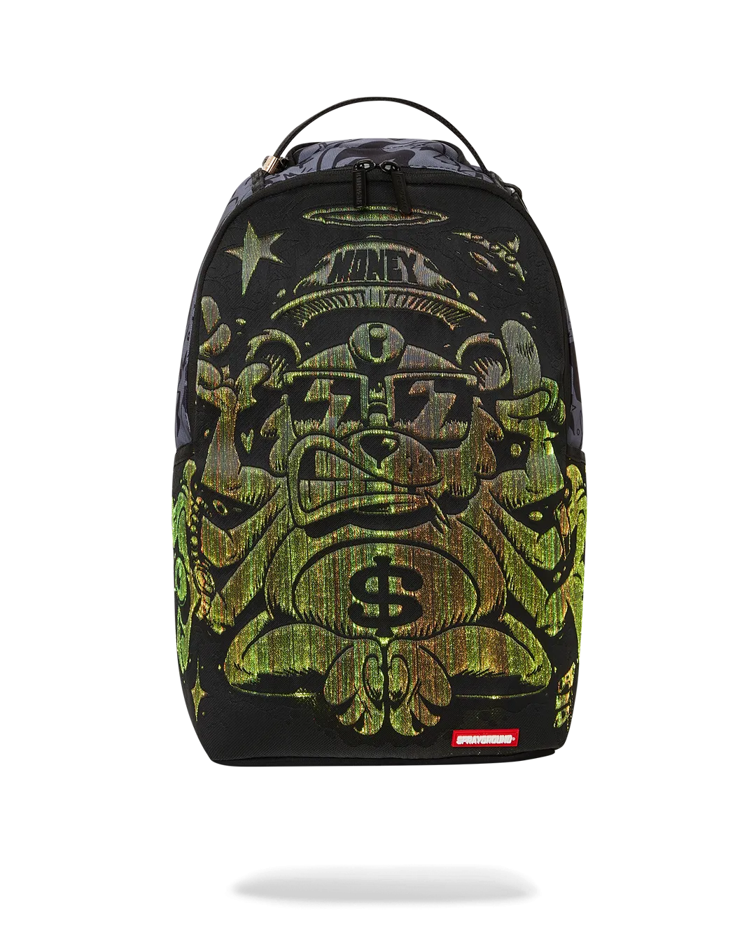 Sprayground Fiber Optics Money Tripp DLXSR Black Backpack B5205