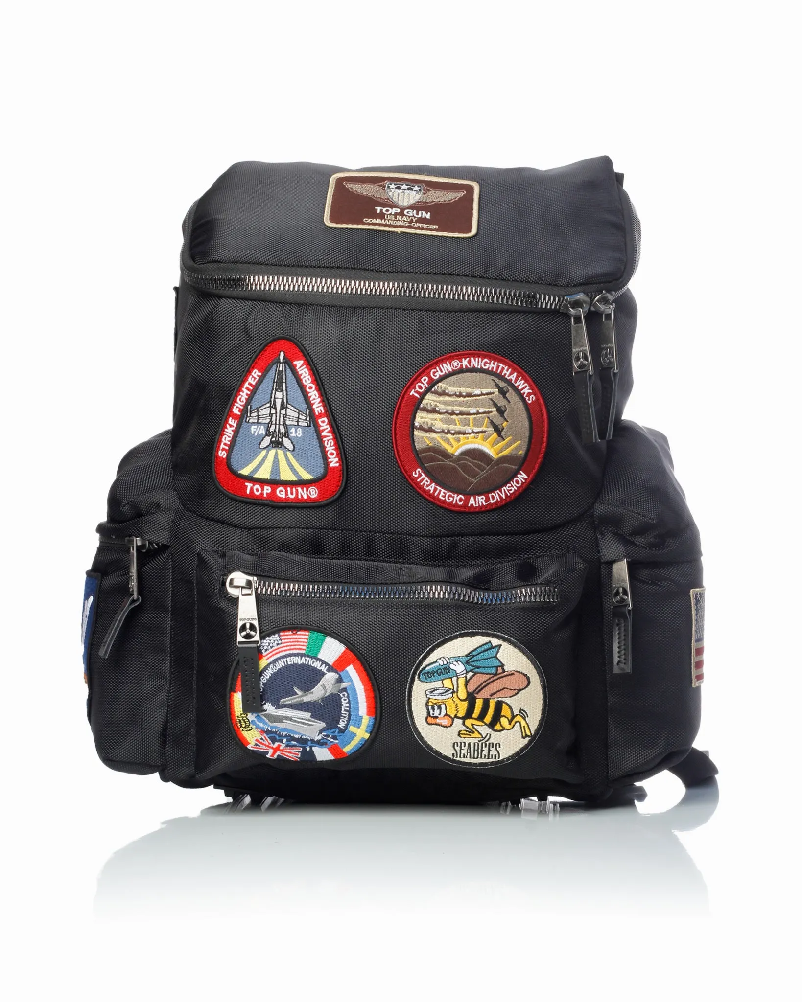 TOP GUN® BACKPACK WITH PATCHES