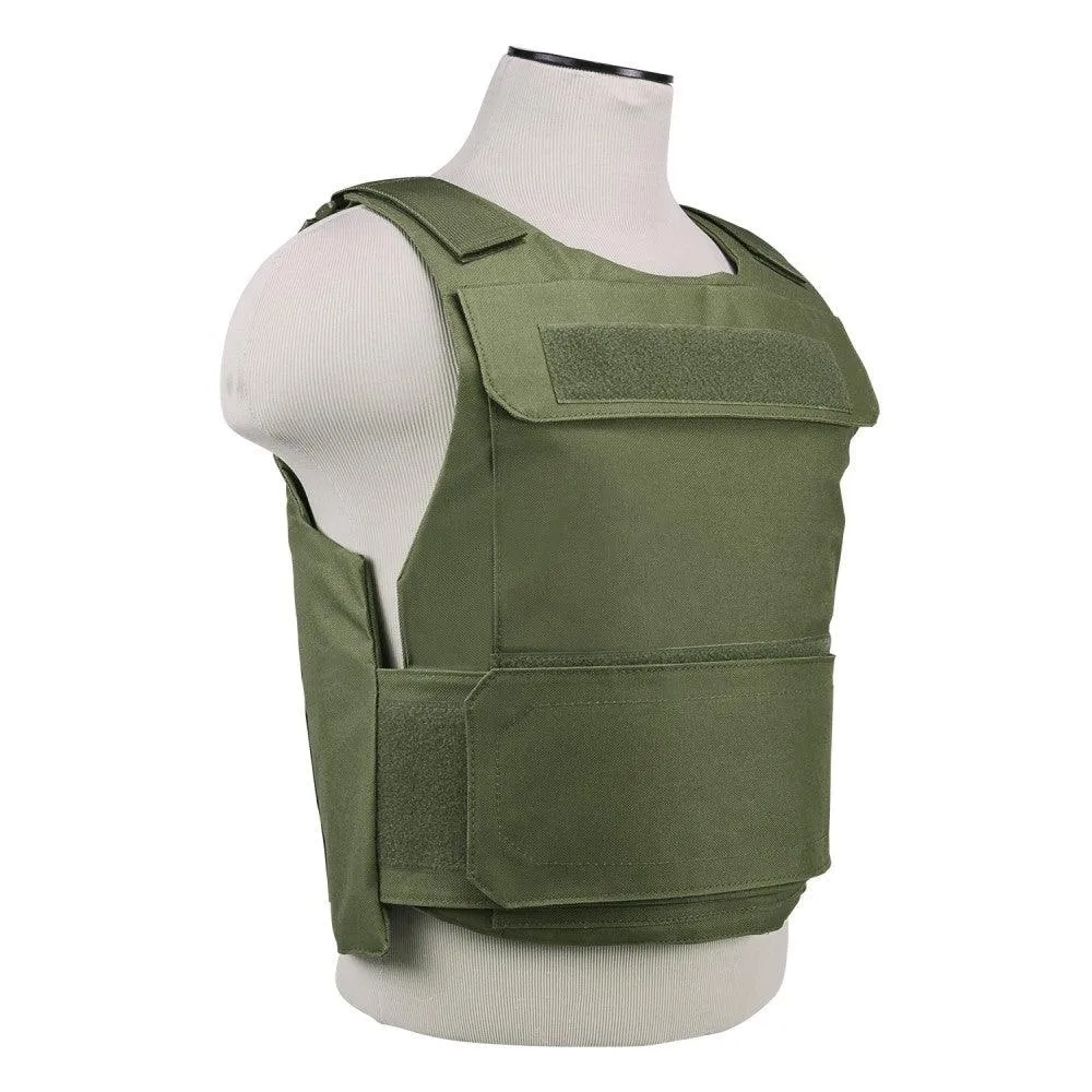 Vism Size X-Sm - Small Discreet Plate Carrier (8"X10" Armor Panel Pocket)/Green