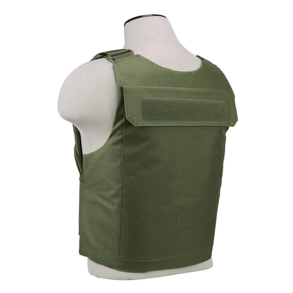 Vism Size X-Sm - Small Discreet Plate Carrier (8"X10" Armor Panel Pocket)/Green