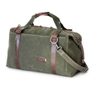 Waxed Canvas Weekender Duffle Bag